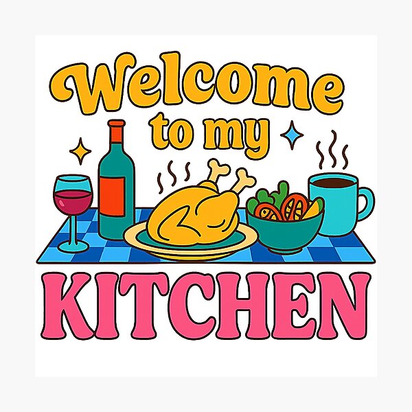 Item preview, Welcome to my Kitchen! designed and sold by Jaded's Cute Clips.