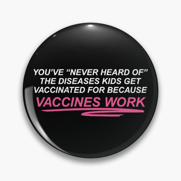 Item preview, vaccines work_white text designed and sold by quinnhopp.