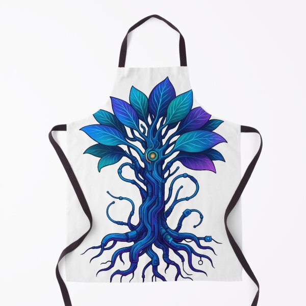 Item preview, Cyber Tree of Life – Futuristic Nature Tech Fusion designed and sold by BloomOfDesign.