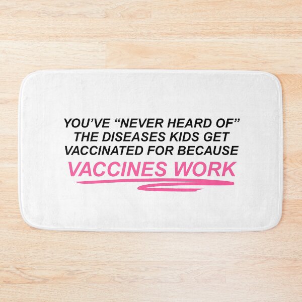 Item preview, vaccines work_black text designed and sold by quinnhopp.