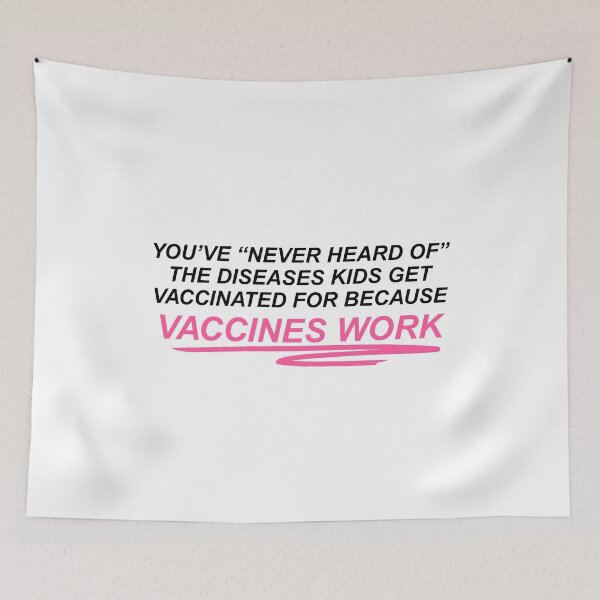 Item preview, vaccines work_black text designed and sold by quinnhopp.