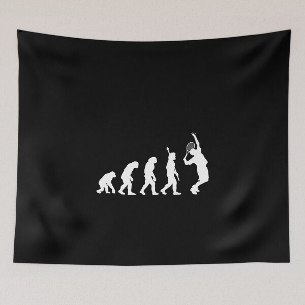Item preview, Tennis Evolution Funny Tennis Player Darwin designed and sold by StrideSuccess.