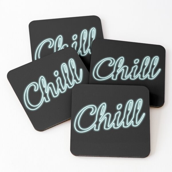 Item preview, Light Blue Neon Chill designed and sold by Antoine Dupuit.