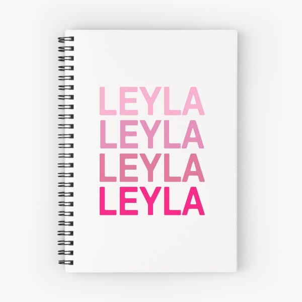 Item preview, Leyla Name Pink Colors designed and sold by Jeallan Designs.