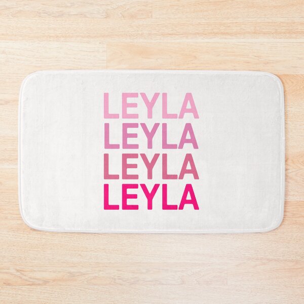 Item preview, Leyla Name Pink Colors designed and sold by Jeallan Designs.