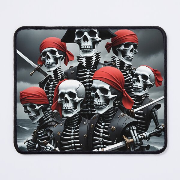 Item preview, Skeleton Pirate Crew Sticker designed and sold by artmanikin.