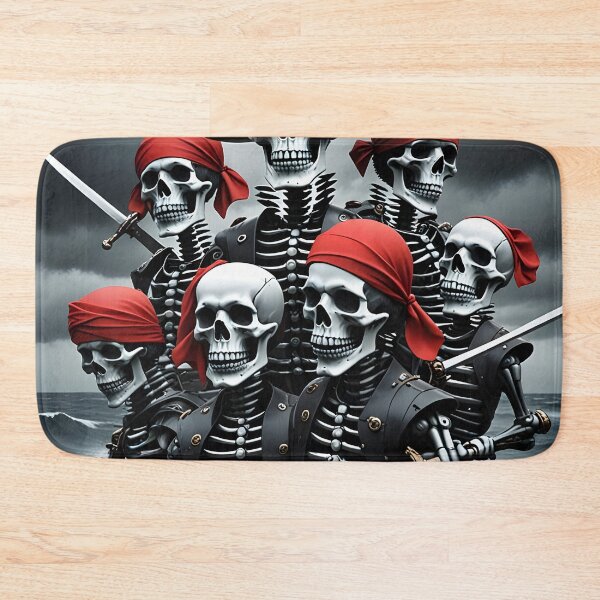 Item preview, Skeleton Pirate Crew Sticker designed and sold by artmanikin.