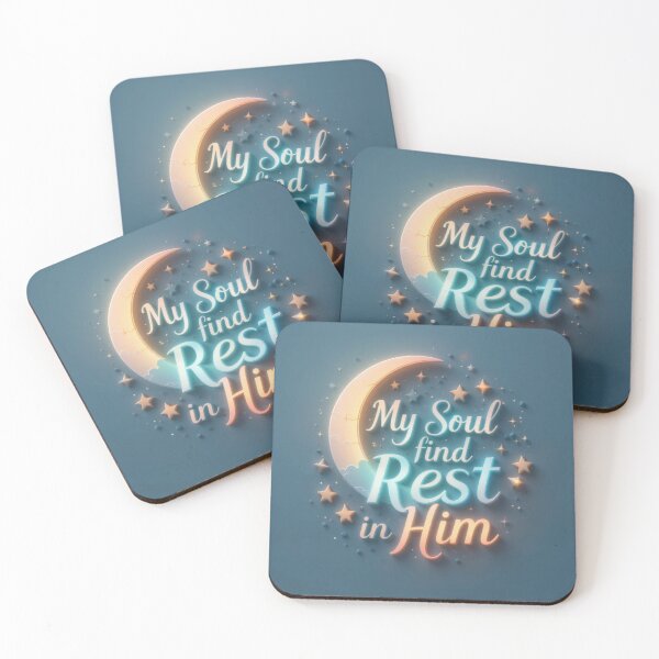 Item preview, “My Soul Finds Rest in Him” | Christian Faith T-Shirt & Inspirational Art designed and sold by GJ Kul.