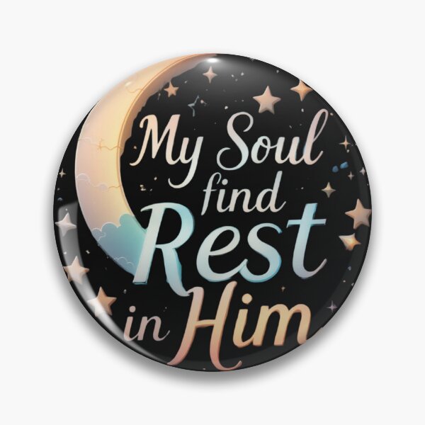 Item preview, “My Soul Finds Rest in Him” | Christian Faith T-Shirt & Inspirational Art designed and sold by GJ Kul.
