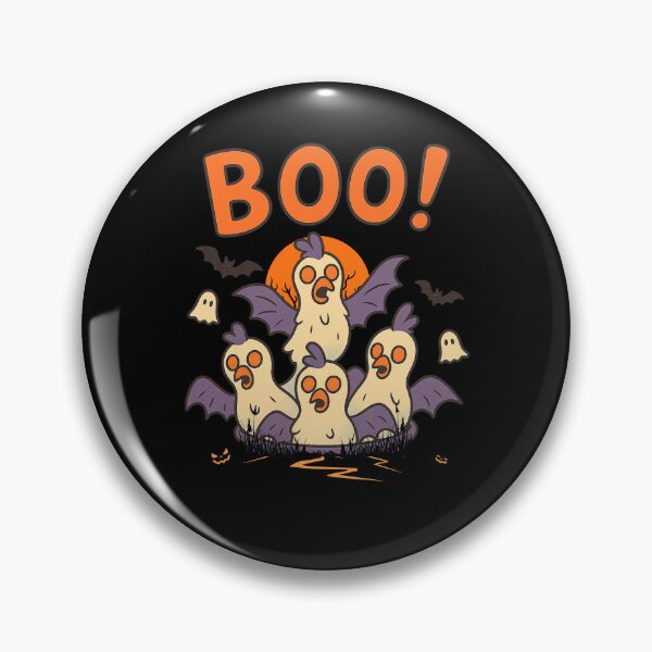 Item preview, Poultrygeist Boo Chicken Bat Ready For Halloween designed and sold by PROPera-design.