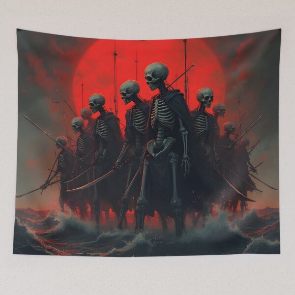 Item preview, Skeleton Pirate Crew Tee designed and sold by artmanikin.
