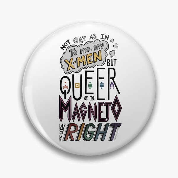 Item preview, Queer como en Magneto tenía razón designed and sold by samcanyon.