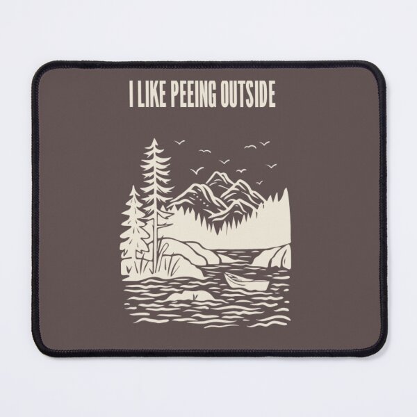Item preview, I Like Peeing Outside – Funny Camping Shirt designed and sold by DLG Tees.