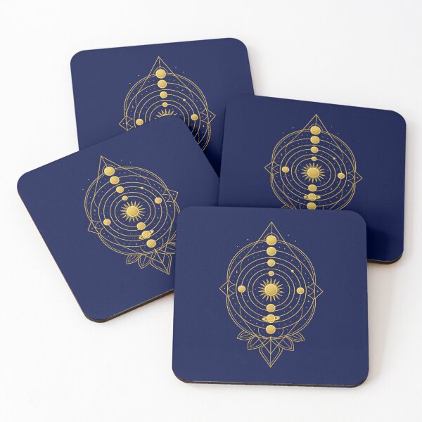 Item preview, Celestial Planetary Mandala – Golden Solar Geometry designed and sold by Jack’s Shirts Craft.