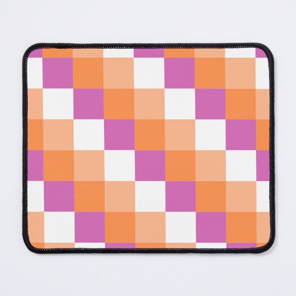 Aperçu de l'œuvre Drapeau à damier lesbien créée et vendue par SimpliKait.