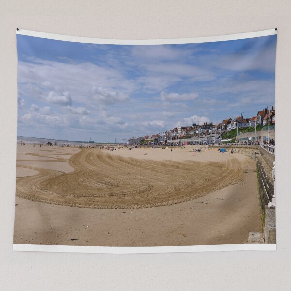 Item preview, Tyre tracks on the beach at Bridlington designed and sold by Violaman.