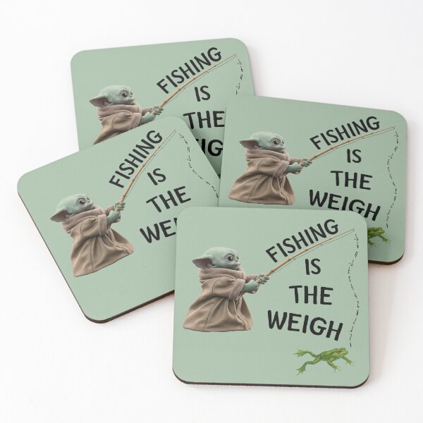 Item preview, Fishing is the Weigh, Baby Yoda Species designed and sold by Douglas-Depot.