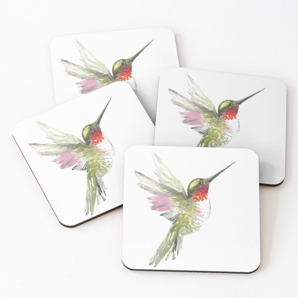 Item preview, Watercolor Hummingbird designed and sold by LadyBird-87.