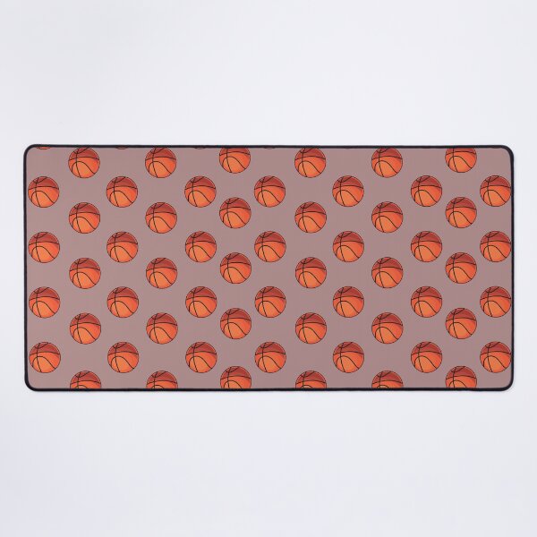 Item preview, Basketballs on Dark Gray Pink designed and sold by KSimpson838.