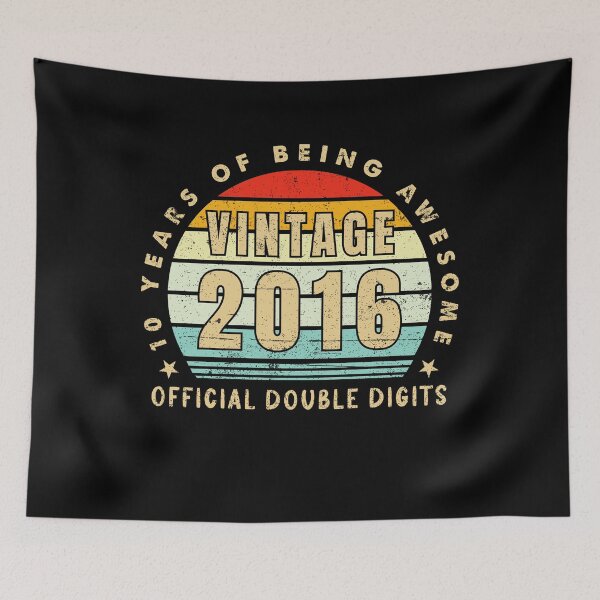 Item preview, Vintage 2016 Official Double Digits 10th Birthday designed and sold by SakuraPxl.