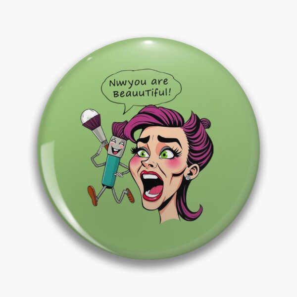 Item preview,  Funny Makeup Mishap Tee: 'Now You Are Beautiful' - Comic Beauty Blender & Brush Mayhem designed and sold by karim38.