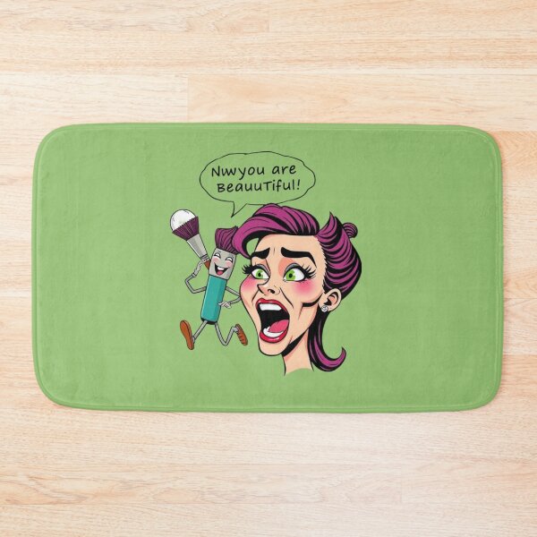 Item preview,  Funny Makeup Mishap Tee: 'Now You Are Beautiful' - Comic Beauty Blender & Brush Mayhem designed and sold by karim38.
