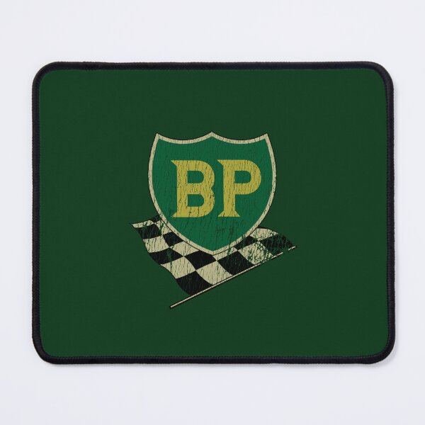 Item preview, Vintage BP racing emblem - 1930s-1960s - aged, worn print. designed and sold by retropetrol.