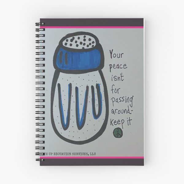 Item preview, Pass the Salt, Not your Peace designed and sold by GrowthUP.