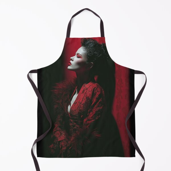 Artikelvorschau, Lady in Red – glamouröses Fashionportrait entworfen und verkauft von KsaveraArt.