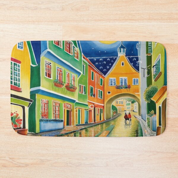 Item preview, fore street totenes(watercolour + AI) designed and sold by artsmeow.
