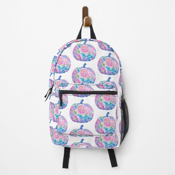 Item preview, Bright Floral pumpkin designed and sold by MendaciousMina.