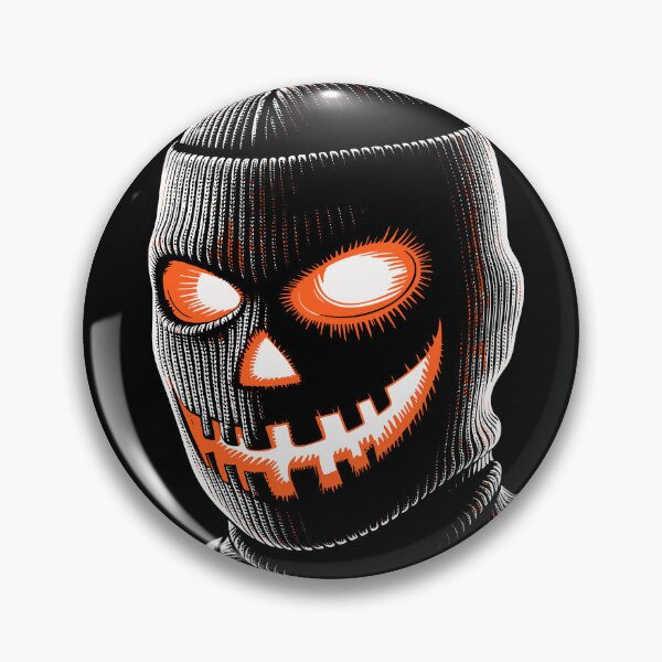 Item preview, Halloween Monster Maske - Halloween Zombie Kürbis designed and sold by BabyYodaSticker.