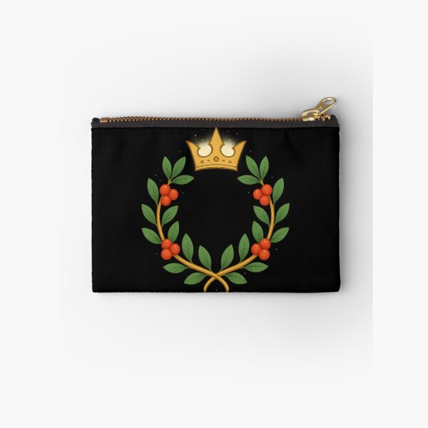 Item preview, Mystical Mistletoe Crest Fantasy Heraldic Emblem designed and sold by Old-Wizard-Story.