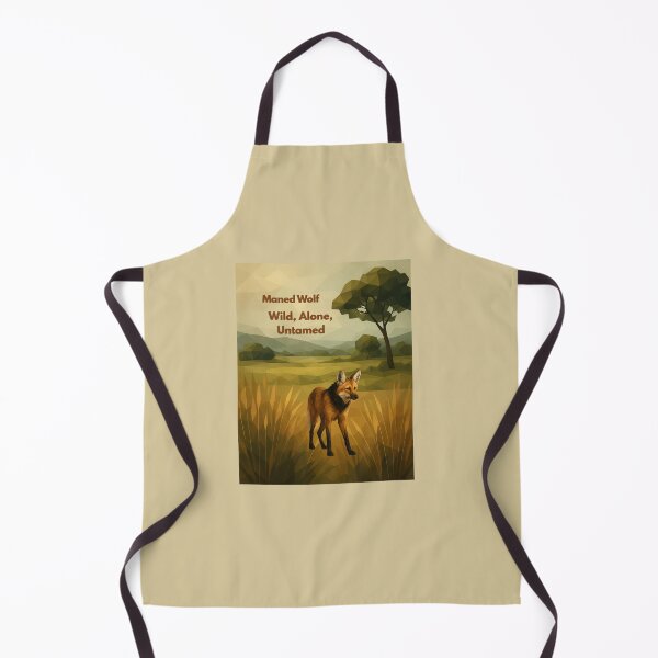 Item preview, Maned Wolf – Wild, Alone, Untamed designed and sold by GeoWild Designs.