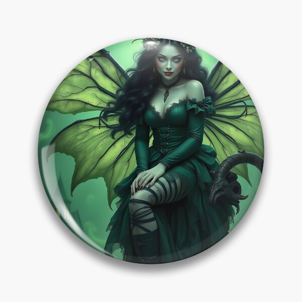 Item preview, Venomous Queen of Thorned Shadows Sticker designed and sold by artmanikin.
