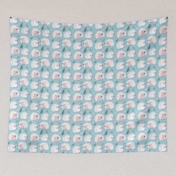 Item preview, Baby Hedgehog in Soft and Tender Colors designed and sold by MidArtForge.