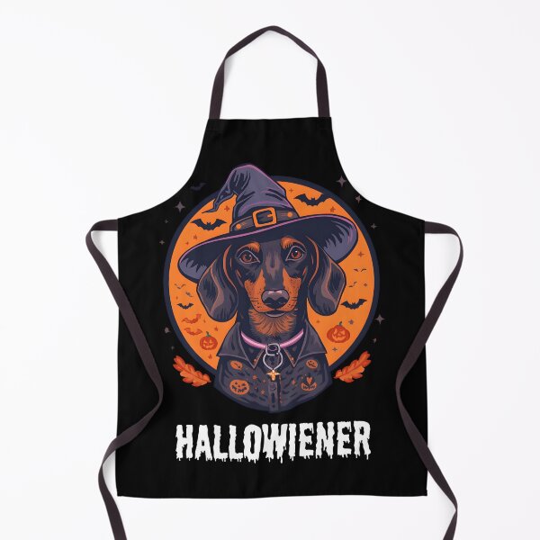 Item preview, Hallowiener Witch Dachshund Halloween Design designed and sold by VVoodpecker Design.