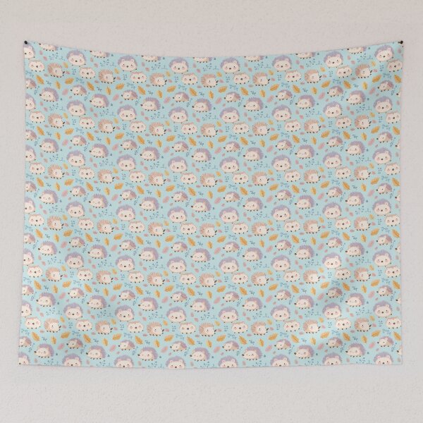 Item preview, Baby Hedgehog in Soft and Tender Colors designed and sold by MidArtForge.