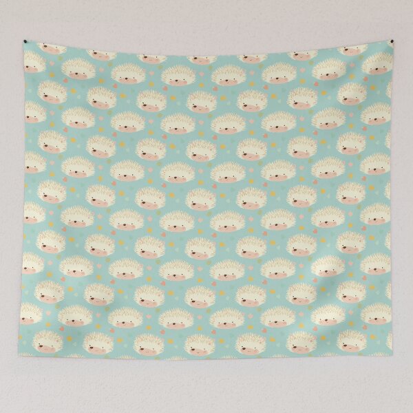 Item preview, Baby Hedgehog in Soft and Tender Colors designed and sold by MidArtForge.