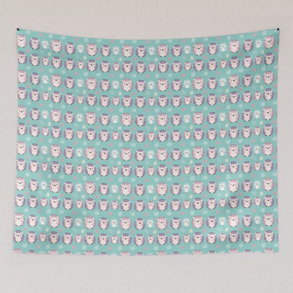Item preview, Baby Hedgehog in Soft and Tender Colors designed and sold by MidArtForge.