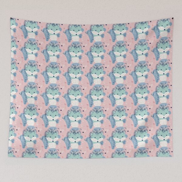 Item preview, Baby Hedgehog in Soft and Tender Colors designed and sold by MidArtForge.