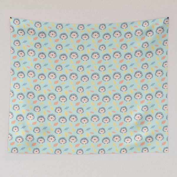 Item preview, Baby Hedgehog in Soft and Tender Colors designed and sold by MidArtForge.