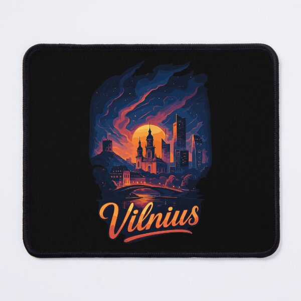 Item preview, Vilnius capital Lithuania Baltics gift designed and sold by Pineapple-Tree.