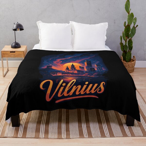 Item preview, Vilnius capital Lithuania Baltics gift designed and sold by Pineapple-Tree.