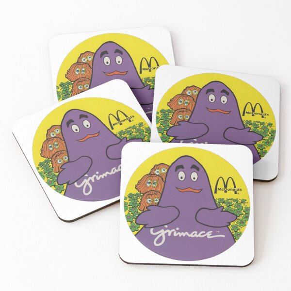 Item preview, grimace vintage mcdonalds art designed and sold by empir3ants.