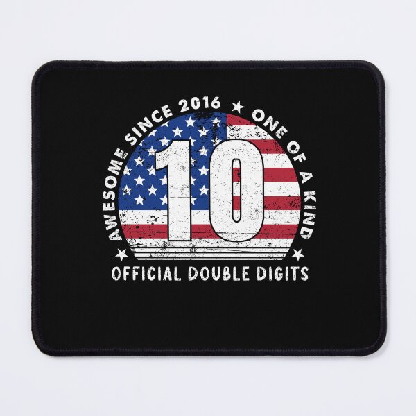 Item preview, Awesome Since 2016 Official Double Digits 10th Birthday designed and sold by SakuraPxl.