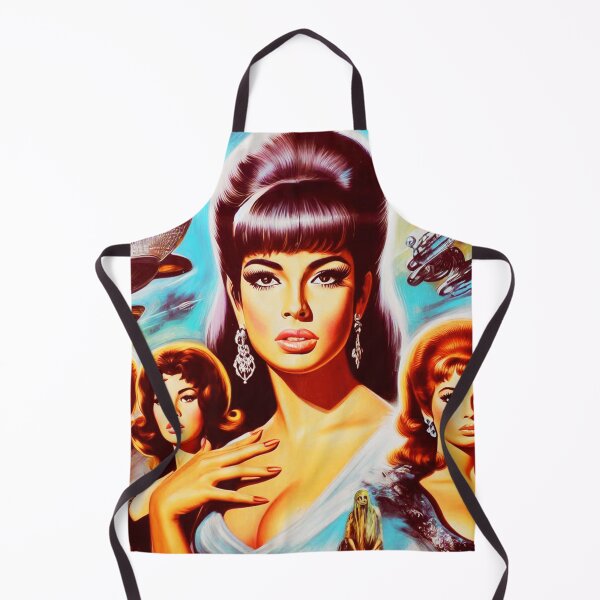 Item preview, Retro Sci-Fi Woman designed and sold by PulpVintage.
