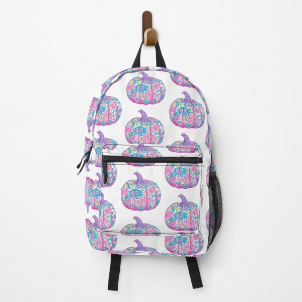 Item preview, Bright Floral pumpkin designed and sold by MendaciousMina.
