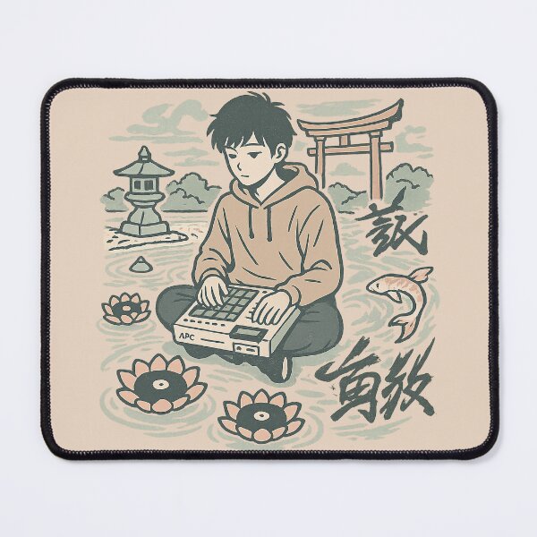 Item preview, Zen Anime Lo-fi – Beatmaker in Japanese Soundscape Art designed and sold by KrintoryTees.
