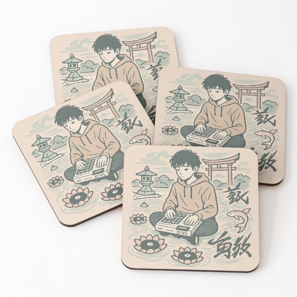 Item preview, Zen Anime Lo-fi – Beatmaker in Japanese Soundscape Art designed and sold by KrintoryTees.